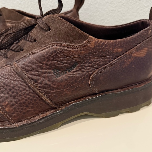 Dr Martens Brown Leather Casual Oxford Comfort Shoes Men\'s Size 14